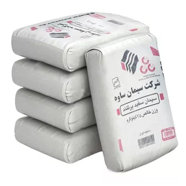 سفید 25 کیلویی داخلی سیمان ساوه