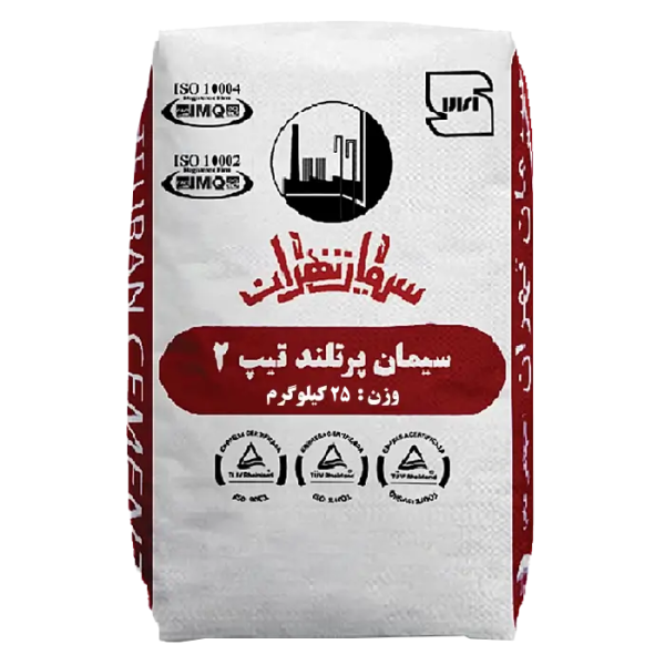 پاکت 25 کیلویی تیپ 2 سیمان تهران